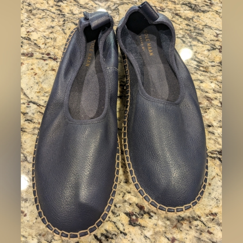 NIB Cole Haan Blue Slip-On Shoes